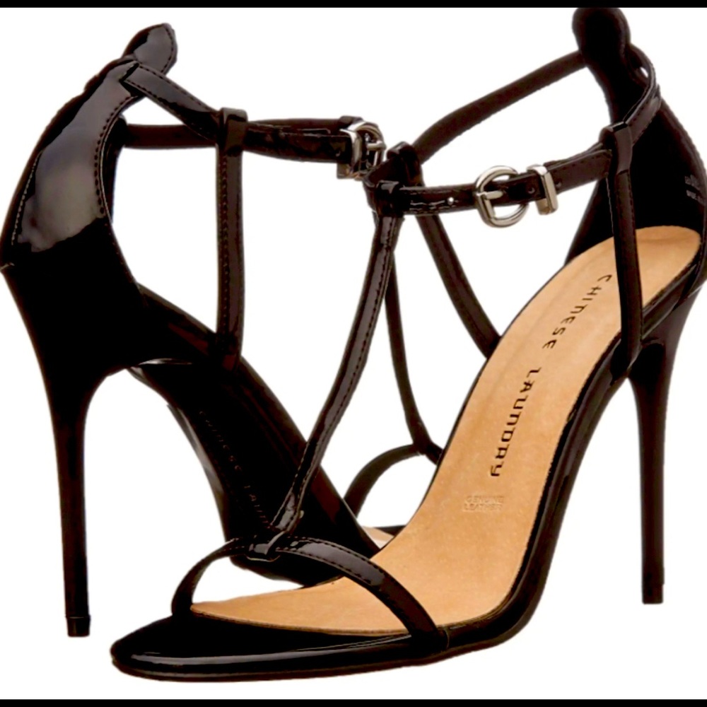 LIKE NEW - Sexy Chinese Laundry T-Strap Dress Sandals
